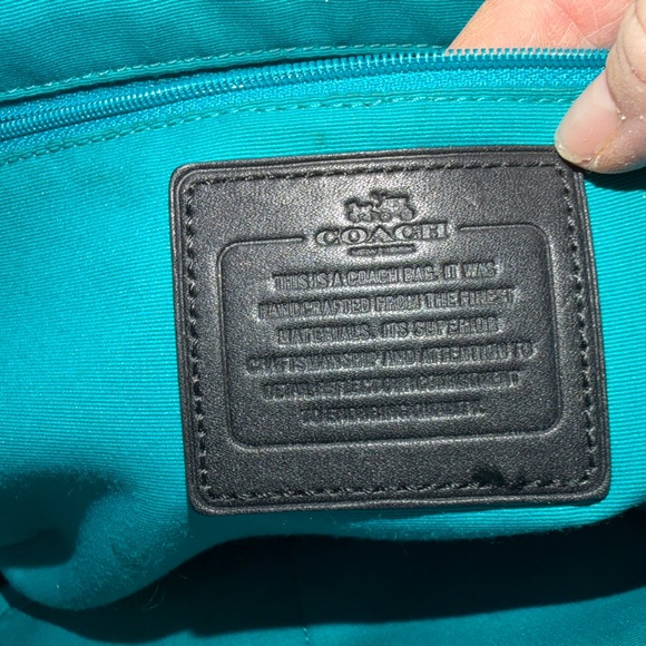 Project Coach Black and Blue Patterned Tote *project bag* - Picture 15 of 16